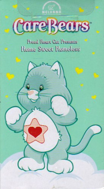 CARE BEARS PROUD HEART CAT PRESENTS  inchHOME SWEET HOMELESS inch (VHS TAPE)
