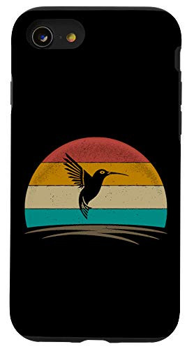 iPhone SE (2020) / 7 / 8 Vintage Hummingbird Retro Distressed Hummingbird Men Women Case