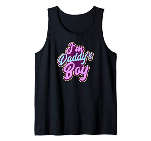 Gay Daddy Design I'm Daddys Boy Gift Tank Top