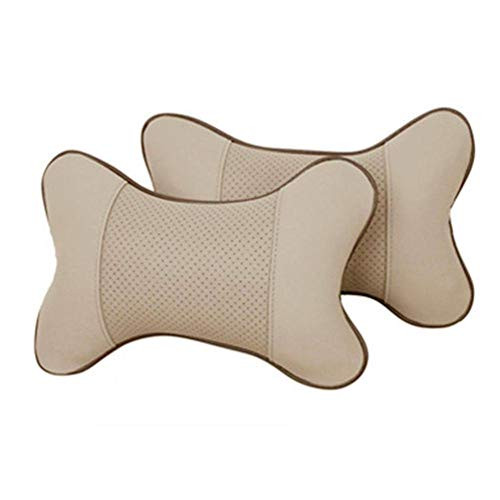 TPHJRM 1Piece Car Seat Headrest Pad Leather Head Neck Rest Cushion Headrest Pillow Interior Accessories Neck Pillow 4.5 TPHJRM 1Piece Car Seat Headrest Pad Leather Head Neck Rest Cushion Headrest Pillow Interior Accessories Neck Pillow 4.5