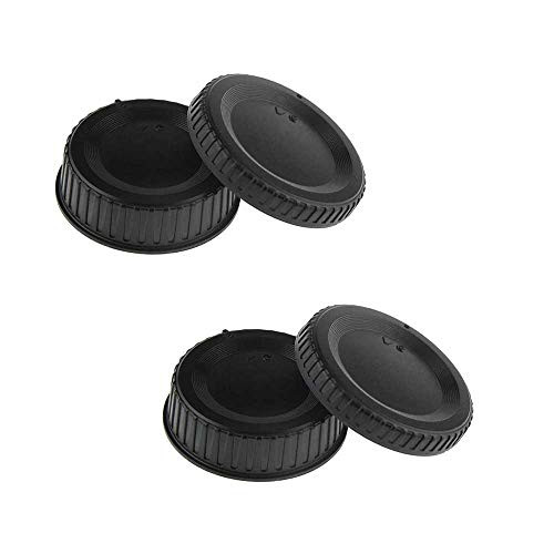 Komet Camara Body Cap & Rear Lens Cap for D850 D750 D810 D610 D600 D500 D7500 D7200 D7100 D5600 D5500 D5300 D3500 D3400 D3300 D90 D7000 D300 Camera Body & F Mount Lens (2 Pack) Komet Camara Body Cap & Rear Lens Cap for D850 D750 D810 D610 D600 D500 D7500 D7200 D7100 D5600 D5500 D5300 D3500 D3400 D3300 D90 D7000 D300 Camera Body & F Mount Lens (2 Pack)