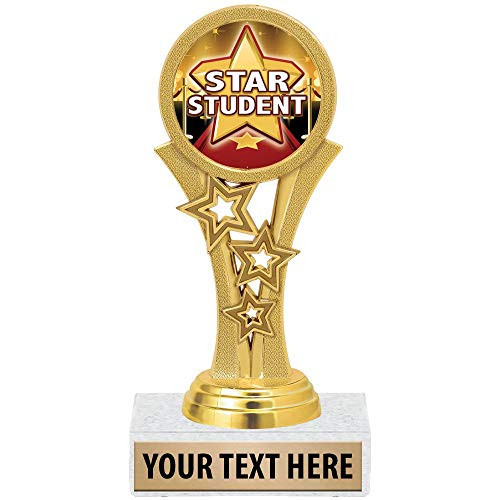 Crown Awards Star Student Trophies, 5 1/2 inch Starbeam Star Student Trophy, Engraving Included Prime Crown Awards Star Student Trophies, 5 1/2 inch Starbeam Star Student Trophy, Engraving Included Prime