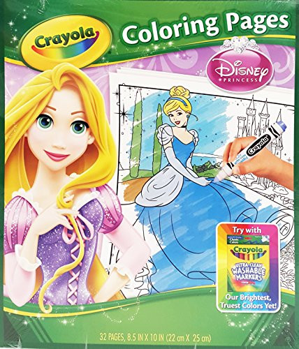 Crayola Disney Princess 32 Coloring Pages
