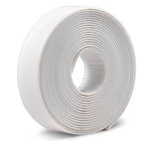 Zerodis PE Bathtub Caulk Strip Self Adhesive Waterproof Wall Sealing Tape Caulk Sealer Kitchen and Bathroom Caulking Tape