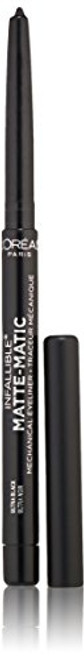 L'Oréal Paris Infallible Matte-Matic Mechanical Eyeliner, Ultra Black, 0.01 oz. (Packaging May Vary) L'Oréal Paris Infallible Matte-Matic Mechanical Eyeliner, Ultra Black, 0.01 oz. (Packaging May Vary)