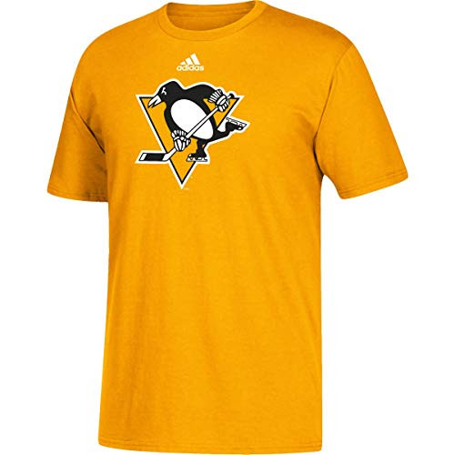 adidas Men's Badge of Sport Sport Layer Tee (Yellow, Medium)