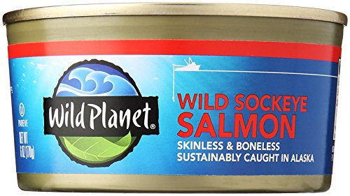 Wild Planet Wild Sockeye Salmon, 6 oz