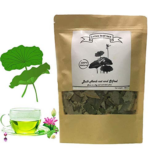 Natural Lotus Leaf Tea,Weight Loss Dried Lotus Leaf Tea ,no Caffeine Loose Leaf Tea ?Heye/??/??? 100% Herba Natural Dried Loose Leaves Slimming Lotus Leaf Tea ( 3 oz/88g)