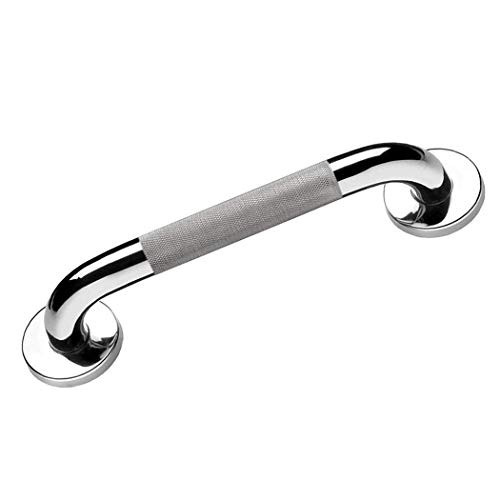 HONPHIER Bathroom Grab Bar Anti-Slip Grab Rails 12 Inch/300mm SUS 304 Stainless Steel Wall Mounted Towel Rails Safety Shower Handrails Support Rail Toilet Grab Handle