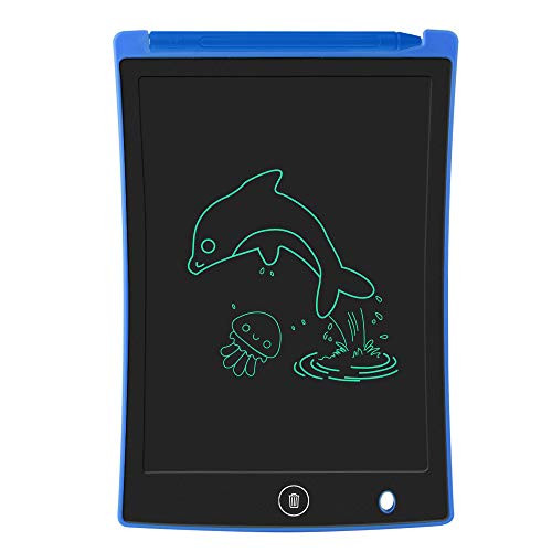 LCD Writing Tablet, 8.5 Inch Drawing Tablet Kids Tablets Doodle Board, Drawing Board Gifts for Kids and Adults at Home, School and Office (Blue)