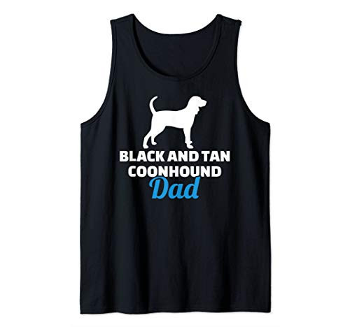 Black and Tan Coonhound dad Tank Top