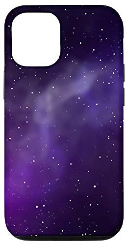 iPhone 12/12 Pro Purple Space Stars Milky Way Night Sky Case