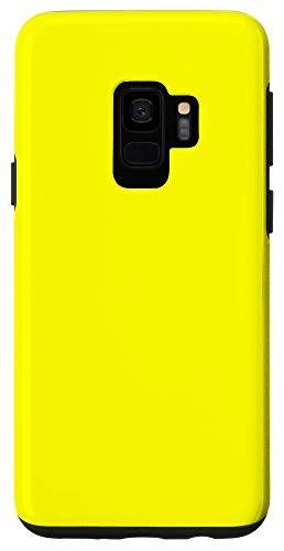 Galaxy S9 Yellow Color Phone Cover Case