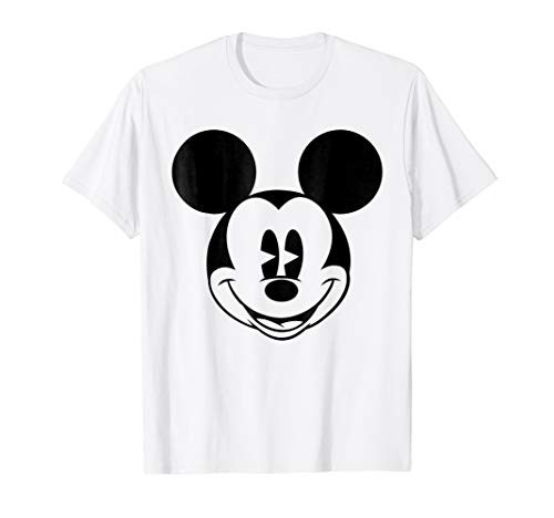 Disney Mickey Mouse Smiling face Classic Graphic T-Shirt