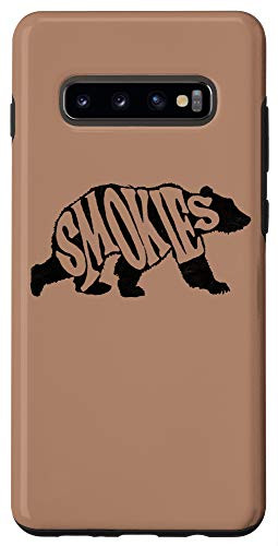 Galaxy S10plus Smokies Great Smoky Mountains Bear Typography Vintage Design Case
