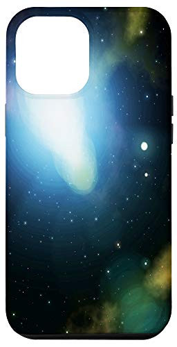 iPhone 12 Pro Max Blue Star System Nebula Case
