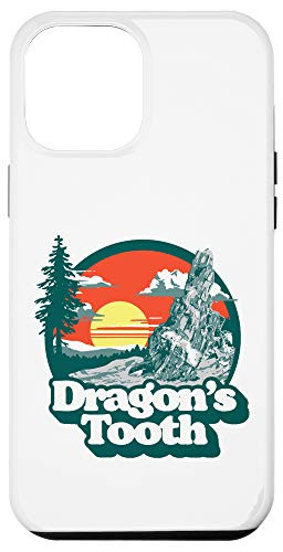 iPhone 12 Pro Max Dragon's Tooth Appalachian Trail Retro Vibe Hiking Graphic Case