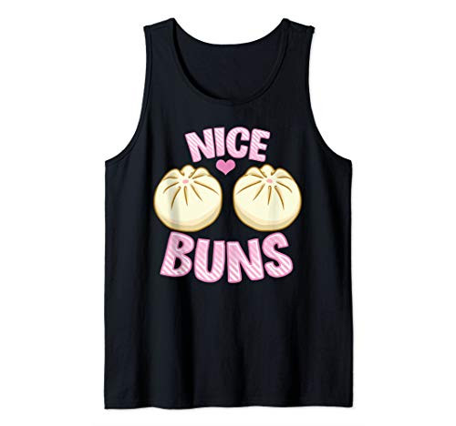 Nice Buns Manapua Dim Sum Pun Tank Top