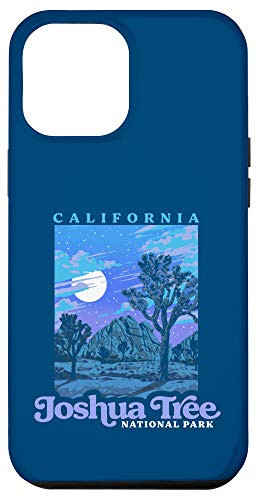 iPhone 12 Pro Max Joshua Tree National Park Vintage Night Scene Retro Case