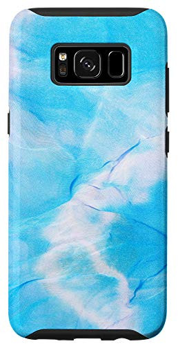 Galaxy S8 Sky Blue Azure Turquoise White Wave Case