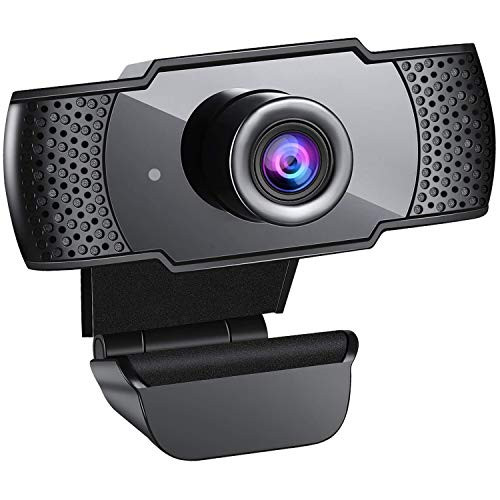 Webcam with Microphone, 1080P HD Streaming USB Computer Webcam  Plug and Play   30fps  Web Camera for PC Video Streaming, Conference, Gaming, Online Classes, for Windows Mac OS