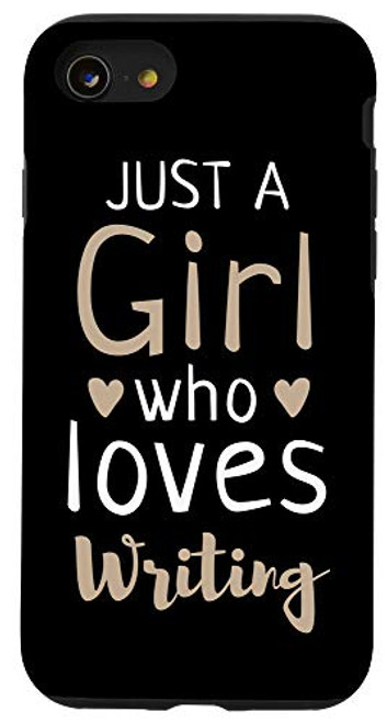 iPhone SE (2020) / 7 / 8 Girl Who Loves Writing Funny Writer Lover Gifts Author Case
