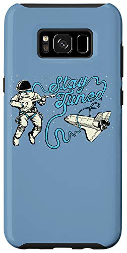 Galaxy S8plus Stay Tuned Banjo Spaceman Astronaut Minimalist Space Walk Case