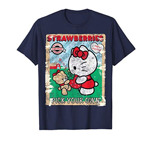 Hello Kitty Strawberry Picking Farm T-Shirt