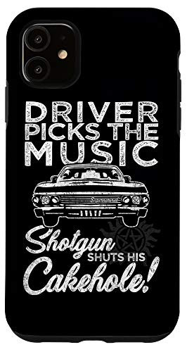 iPhone 11 Supernatural Driver Picks Music Case