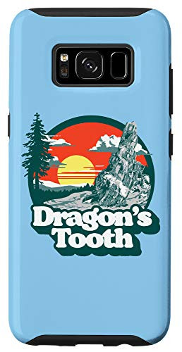 Galaxy S8 Dragon's Tooth Appalachian Trail Retro Vibe Hiking Graphic Case