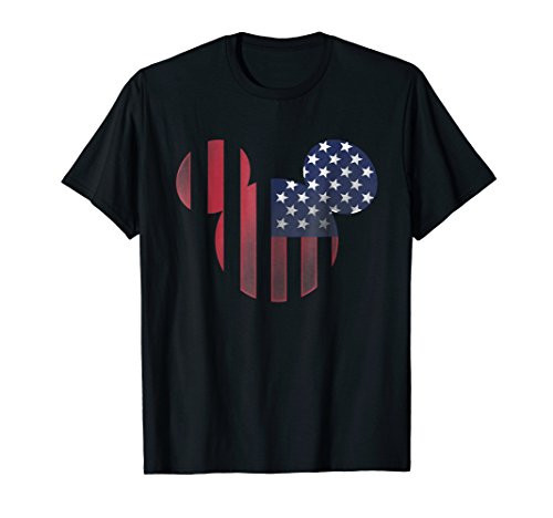 Disney Mickey Mouse Americana Ears shape T-shirt