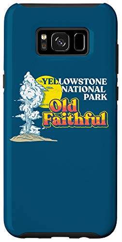 Galaxy S8plus Old Faithful - Yellowstone National Park Vintage 80s Style Case