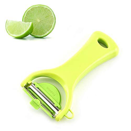 Vegetable Peeler,Easy Grip Handles Y Peeler-Stainless Steel Swivel Swiss Peeler Julienne Blade for Kitchen Vegetable Fruit?Green? Vegetable Peeler,Easy Grip Handles Y Peeler-Stainless Steel Swivel Swiss Peeler Julienne Blade for Kitchen Vegetable Fruit?Green?