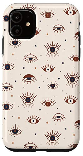 iPhone 11 The Celestial Evil Eye Star Pattern Occult Witchy Witchcraft Case