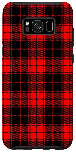 Galaxy S8plus Red Buffalo Plaid Check Flannel Checkered Pattern Cute Lines Case