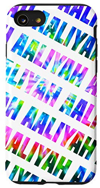 iPhone SE (2020) / 7 / 8 Custom Aaliyah Phone Cover White Personalized Tie Dye Case
