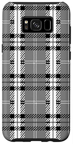 Galaxy S8plus Gray Black Buffalo Plaid Check Fall Decorative Pattern Cute Case
