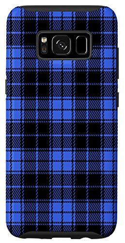 Galaxy S8 Blue Buffalo Plaid Check Flannel Checkered Pattern Cute Fall Case