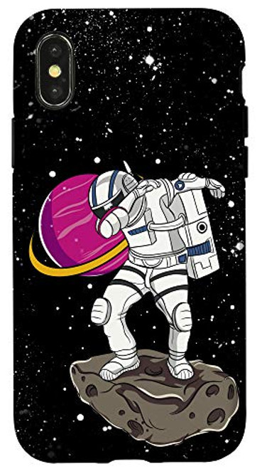 iPhone X/XS Dabbing Astronaut Dab Dancing Spaceman Star SciFi Galaxy Case iPhone X/XS Dabbing Astronaut Dab Dancing Spaceman Star SciFi Galaxy Case
