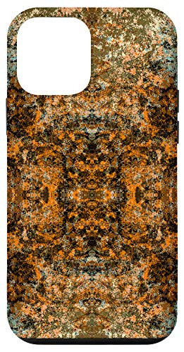 iPhone 12 mini Colorful Abstract Brown Beige Bohemian Mandala Design Case