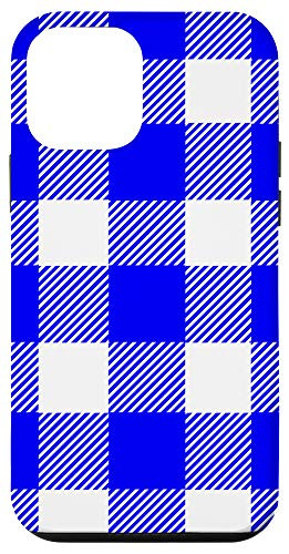 iPhone 12 mini Blue Buffalo Plaid Check Fall Checkered Pattern Autumn Gift Case
