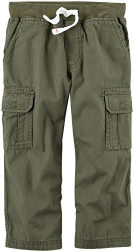 Carter's Baby Boys' Woven Pant 224g358, Olive, 6 Months