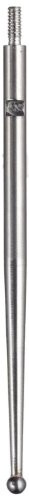 Starrett PT23011 Steel Contact Point for Dial Test Indicators with Swivel Heads, 1-5/16 inch Length, 0.078 inch Ball Dia., Inch