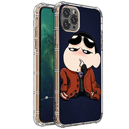 iPhone 11 Pro Max Case,Clear with Little Kid Who Picks Nose Pattern Design Plastic iPhone 11 Pro Max Case TPU Bumper Protective Case Compatible with Apple iPhone 11 Pro Max