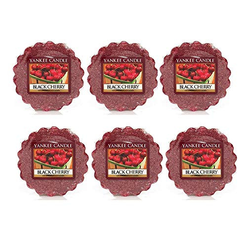 Yankee Candle Lot of 6 Black Cherry Tarts Wax Melts