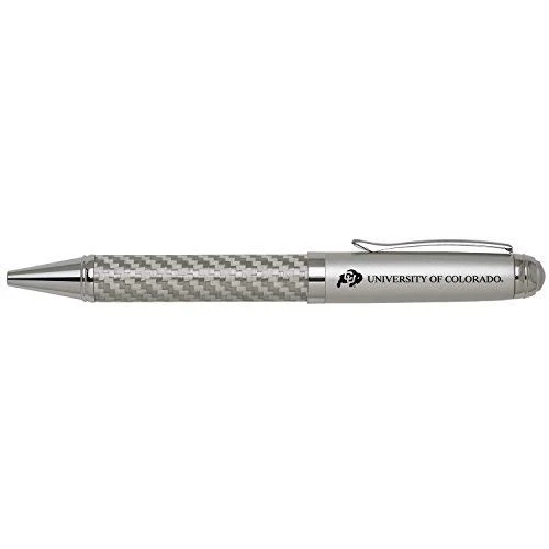 Carbon Fiber Ballpoint Twist Pen - Colorado Buffaloes