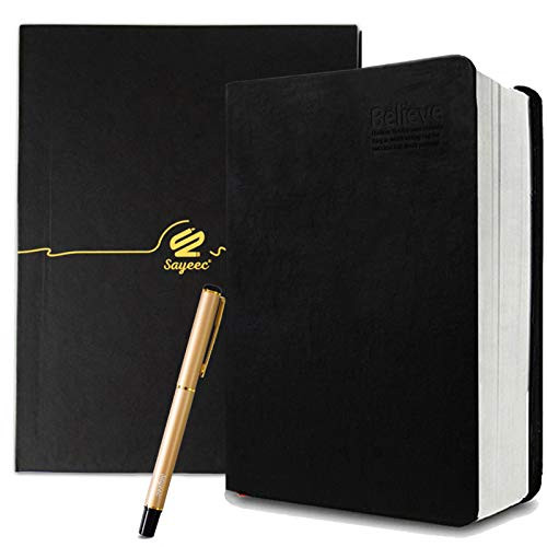 Lemical 720 Pages Thick Journal with Gift Box  and  Pen, Thick Leather Journal Notebook Writing Journal Notebook With Pen  and  Gift Box Lined Paper Travel Diary Ideal Gift for Anniversary Birthday Holiday