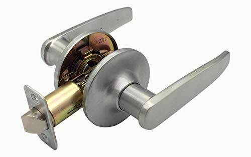 Design House 780015 Delavan Passage Lever, Satin Chrome