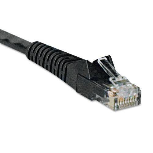 Tripplite N201014BK CAT6 Snagless Patch Cable, 14 ft, Black