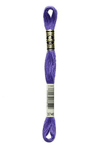 DMC Thread 6-Strand Embroidery Cotton 8.7 Yards Dark Blue Violet 117-3746 (12-Pack)